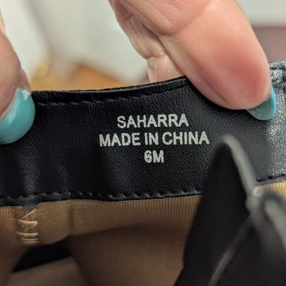 J. Renee Size 6M Saharra Leopard Print Fringe Peep-Toe Ankle Boot - Picture 8 of 8